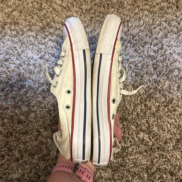 Converse Shoreline Slip On Sneakers White Size 6 - Picture 4 of 9